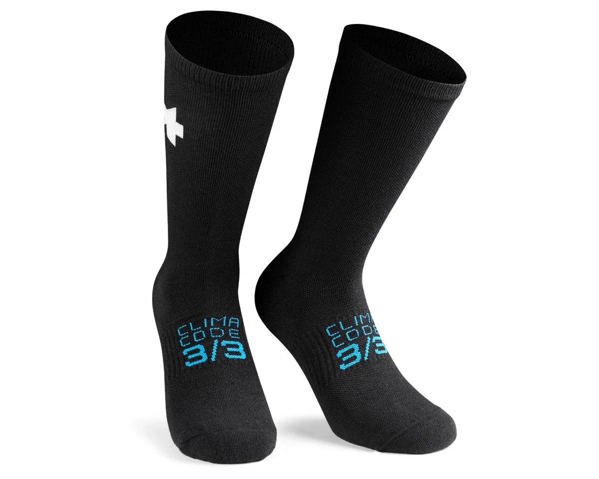 Assos Winter Socks (P1) (Black Series) (Assos Size I)
